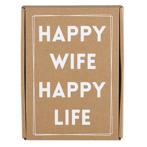 Tea Towel "Happy Wife Happy Life" - Picture 4 of 8